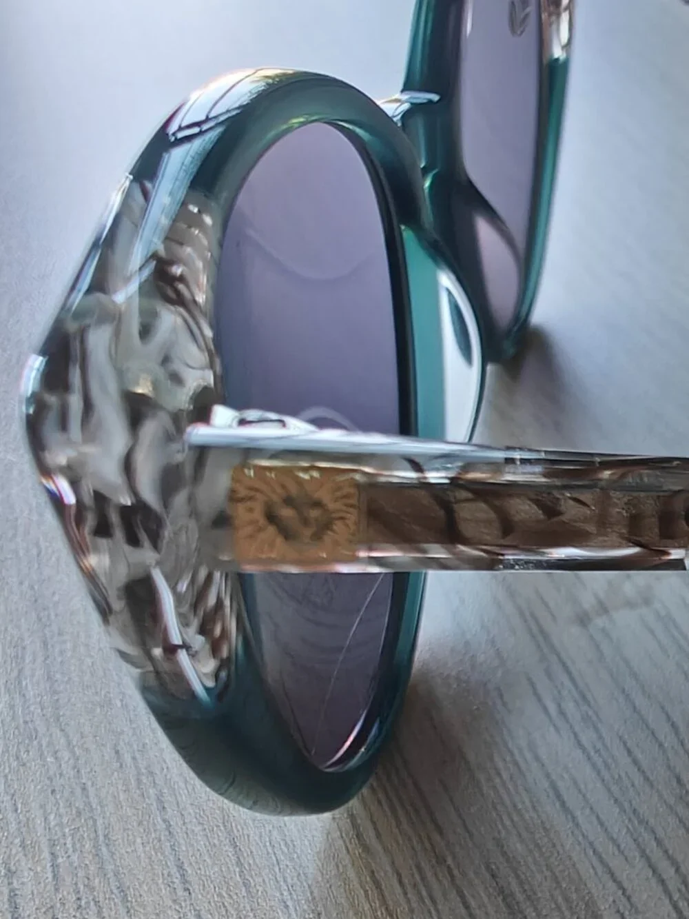 ANNE KLEIN UPLIFTING ROUNDED CAT-EYE SUNGLASSES